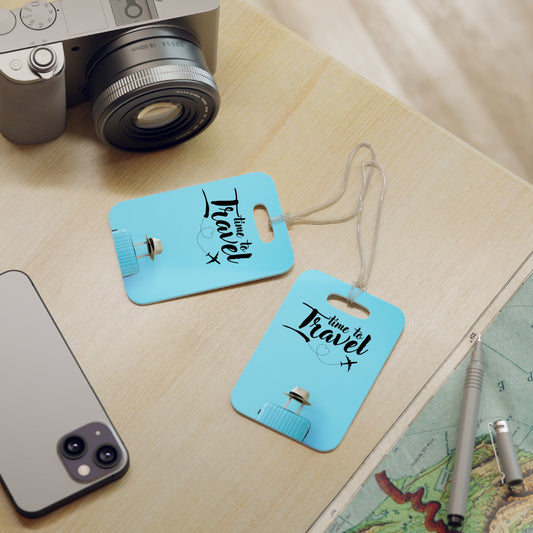 Time to Travel Luggage Tags