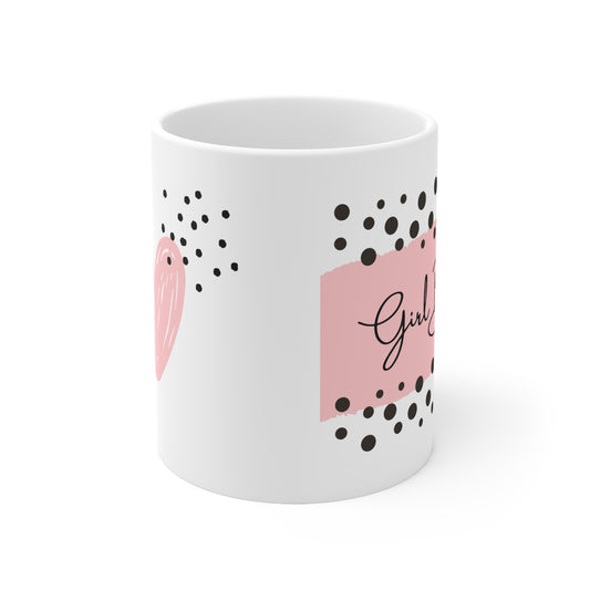 Girl Boss Ceramic Mug 11oz