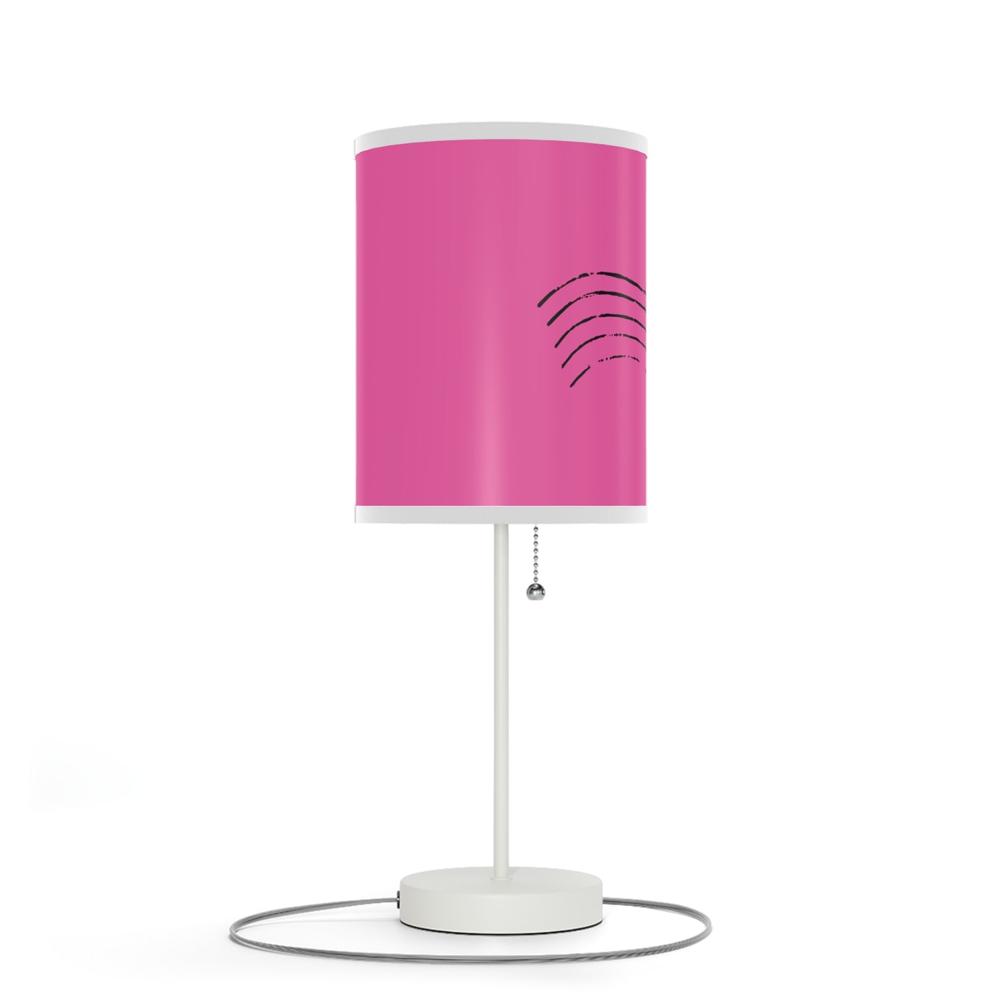 Pink Paris Inspired Lamp on a Stand, US|CA plug