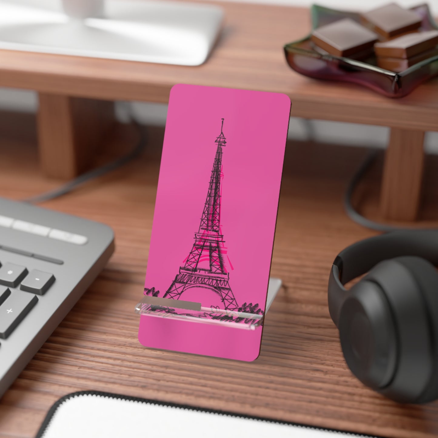 The Pink Paris Mobile Display Stand for Smartphones