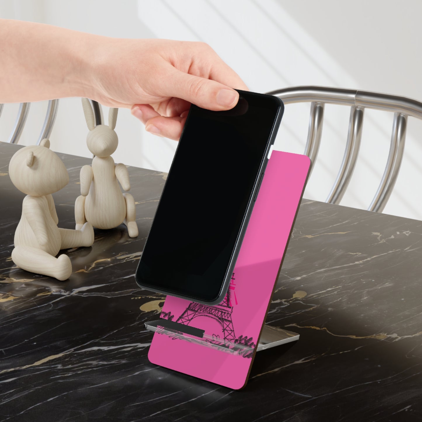 The Pink Paris Mobile Display Stand for Smartphones