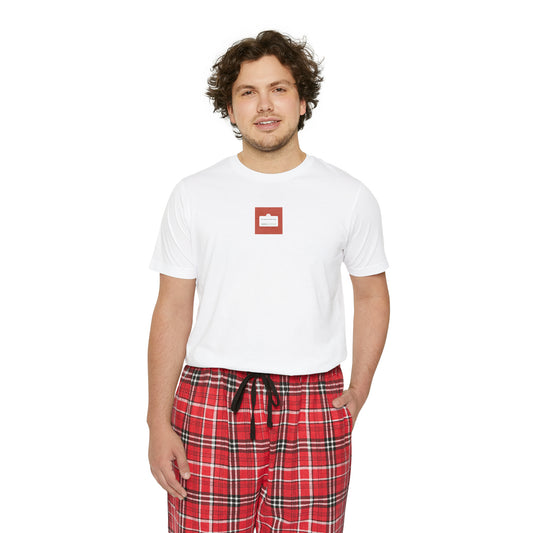 "How much do you know Santa? Type here" Men's Short Sleeve Pajama Set