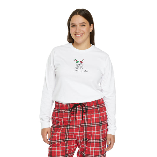 Women's Long Sleeve Cocker Spaniel Holiday Pajama Set