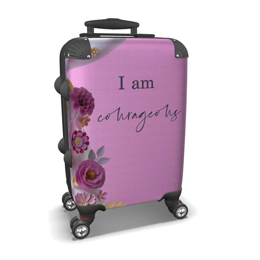 Suitcase on wheels for Women Fighting Cancer