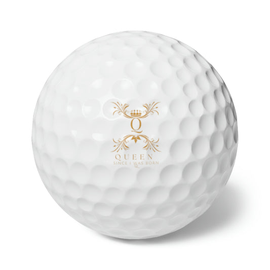 "Queen Since I Was Born" Golf Balls, 6pcs