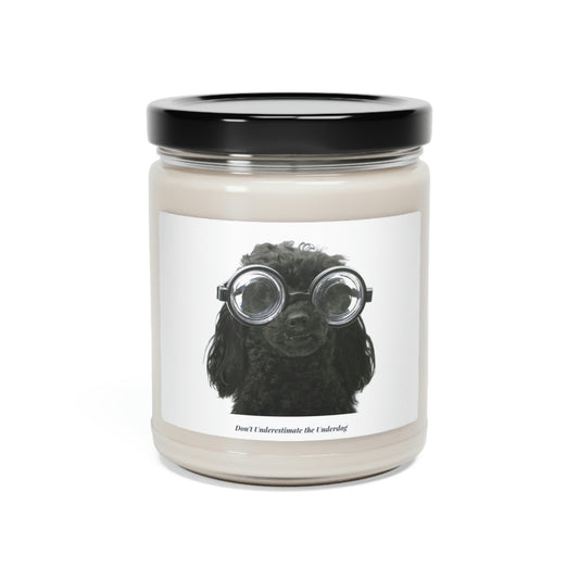 "Don't Underestimate The Underdog" Scented Soy Candle, 9oz