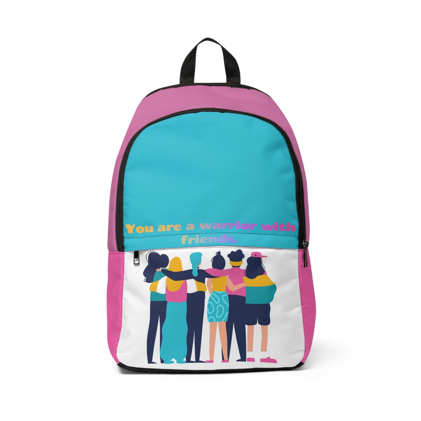 Women's Fabric Backpack - Cancer Warrior