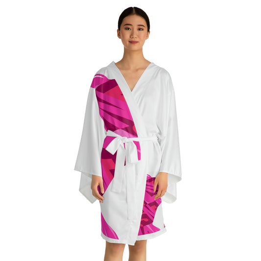 Long Sleeve Kimono Robe for Women with Cancer